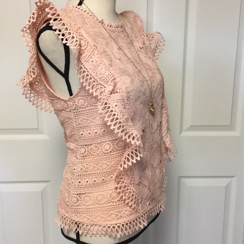 NWOT Guest Editor by Anthropology lace, blouse - Picture 2 of 6